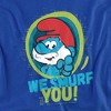 Smurfs Papa Smurf We Smurf You! Adult T-Shirt Royal - 2 of 4