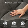 Dyonery 71" Convertible Futon Sofa Bed,Modern Linen Futon Couch with Detachable Cushion,Adjustable Backrest & Armrest - 4 of 4