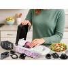Attop 12-in-1 White Vegetable Chopper – 8-Blade Multifunctional Slicer/Dicer with Container for Potatoes, Tomatoes & Onions - 2 of 4