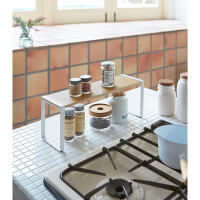 Yamazaki Home - Single-Tier Riser - Steel + Wood