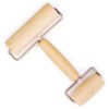 Norpro Wood Pastry/Pizza Roller, 4-Inch Hardwood Dough Roller - 2 of 4