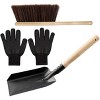 attop Fireplace Ash Shovel and Brush Set - 2 of 4