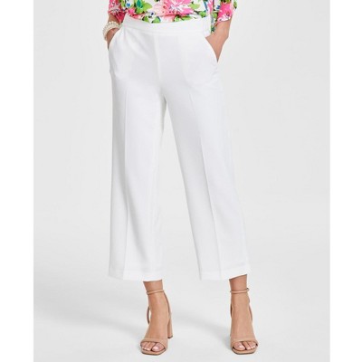 Kasper Womens Pull-On Straight Leg Dress Pants