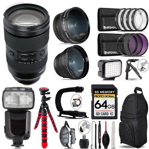 Tamron 35-150mm f/2-2.8 Di III VXD Lens for Sony E + LED Light +Tripod -64GB Kit - 1 of 1