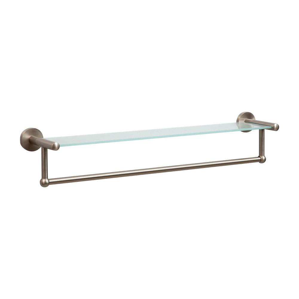 Photos - Towel Holder Shelf with Towel Bar Chrome - Organize It All