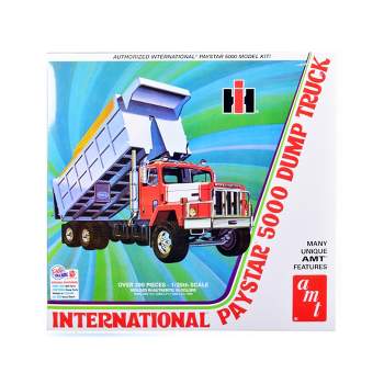 Skill 3 Model Kit International PayStar 5000 Dump Truck 1/25 Scale Model by AMT