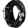 Worryfree Gadgets Fabric Easy Wrap-around Wrist Band for Apple Watch - 2 of 4