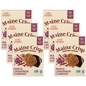 Better With Buckwheat Maple Cinnamon Currant Maine Crisps - Case of 10/3.7 oz - 1 of 4