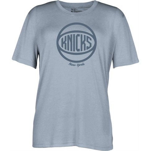 NBA New York Knicks Women's Short Sleeve Vintage Logo Tonal Crew T-Shirt - S