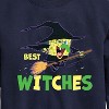 Boys' - SpongeBob SquarePants - Best Witches Graphic Long Sleeve Fleece Sweatshirt - 2 of 4