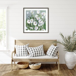 Amanti Art Daisy Day by Asia Jensen Wood Framed Wall Art Print - 1 of 4