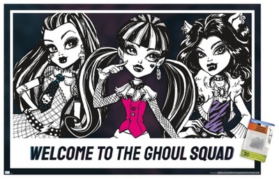 Trends International Mattel Monster High - Ghoul Squad Unframed Wall Poster Prints
