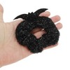Unique Bargains Fashion Halloween Bat Hair Elastics Black 1Pc - 2 of 4