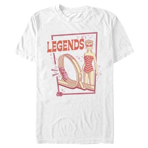 Mens Mattel Hot Wheels and Barbie Legends T Shirt - 1 of 4