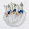 Big Dot of Happiness Ramadan - Eid Mubarak Party Paper Napkin Holder - Happy Eid Napkin Rings - Set of 24 - 3 of 4