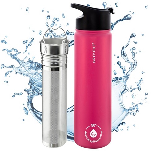 Multi-Function Travel Mug and Tumbler, Tea Infuser Water Bottle