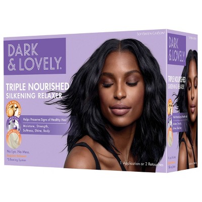 Dark and Lovely Triple Nourished Silkening Relaxer