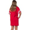 Women's Multiple Colors Available Varsity Varsity Nightgown Pajama Shirt Dress For Adults - image 3 of 3