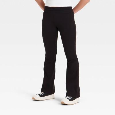 Girls' Foldover Waist Flare Leggings - art class™