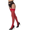 Memoi Women's Crystal Sheer Sheer Toe Stockings - 4 of 4