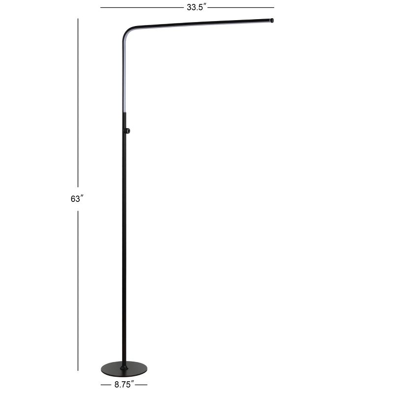63" Natalie Floor Lamp (Includes Energy Efficient Light Bulb) - JONATHAN Y, 5 of 6