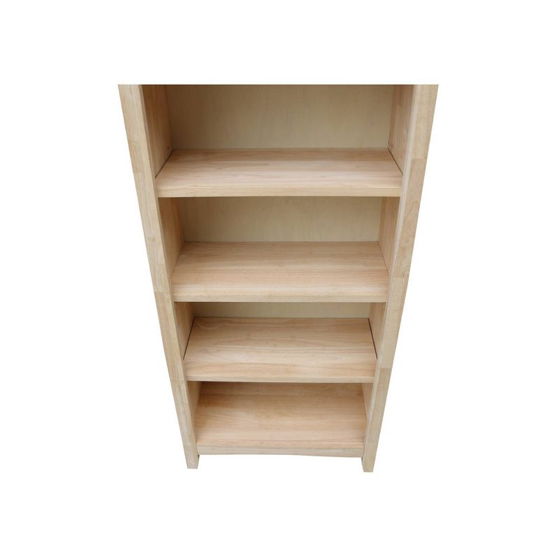 48&#34;x24&#34; Shaker Bookcase Unfinished - International Concepts, 6 of 9