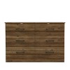 Galano Elis 6-Drawer Dresser Effortless Assembly & Stylish Storage Solution- 47.2''W x 15.7''D x 31.5''H - 2 of 4