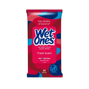 Wet Ones Limited Edition Hand Wipes - Fresh Scent - 20ct - 1 of 4