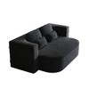 Maliang 75'' 2-in-1 Foldable Sofa,Convertible Sleeper Foam Sofa Bed with Multi Functional Blanket,Lounge Sofa - 2 of 4