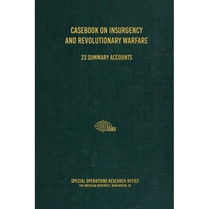 Casebook on Insurgency and Revolutionary Warfare - by  Special Operations Research Office (Hardcover) - 1 of 1