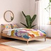 Deny Designs 3pc Full Showmemars Rainbow Cats Kids' Comforter and Sham Set - 2 of 4
