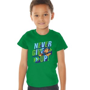 Toddler Boys' Paw Patrol Never Give Up T-Shirt Kelly Green - 1 of 4