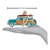 Old World Christmas Blown Glass Ornament for Christmas Tree, The Beach Boys Surfin' Woody - 3 of 4