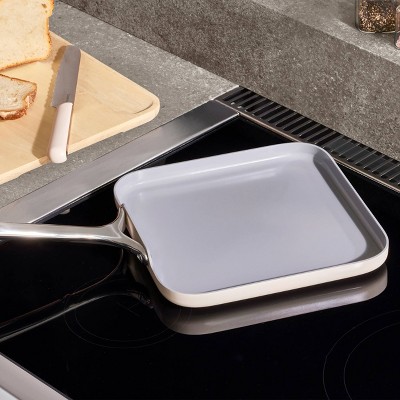 Caraway Home Nonstick Square Flat Griddle Fry Pan - Thumbnail 4
