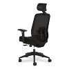 HON Altern Mesh Mid-Back Task Chair, 17.95 to 21.1 Seat Height, Black Seat, Black Back, Black Base - 4 of 4