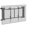 Monoprice Push-to-Pop-Out Wall Mount for 50in to 55in Screens, Max Weight 154 lbs, VESA Patterns up to 800x400 - Commercial Series - 2 of 4