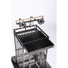 Prevue Pet Products Wrought Iron Select Bird Cage Black Hammerstone 3151BLK - 2 of 4