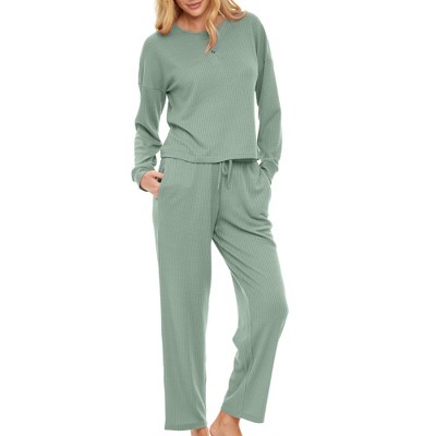 Eddie Bauer Ladies' 3-Piece Waffle Fleece Pajamas Set – RJP Unlimited