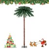 Resenkos 6-Ft Pre-Lit Artificial Tropical Christmas Palm Tree with Lights - Green - 4 of 4