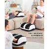 Nekteck Foot & Calf Massager - Shiatsu, Heat, Compression, Vibration - Remote  (APP Control)- White - 3 of 4