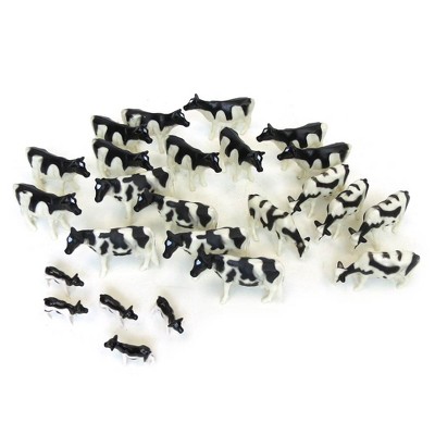 1/64th 25 Pack of Holstein Cattle ZFN12662