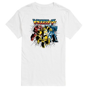 Men's - Transformers - Transformers Noir Group- Adult Short Sleeve Tee Short Sleeve Graphic T-Shirt - 1 of 4