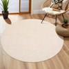 Area Rug Modern Solid Rugs Living Room Throw Carpet Indoor Washable Low Pile Non-Slip Rug for Dining Room Bedroom Nursery Dorm - 2 of 4