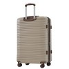 FURNIinspire Bag And Luggage Sets 4 Piece Luggage Set, Carry On Luggage Suitcase with 4 Packing Cubes, Travel Luggage, Beige, 16.69"*12.4"*29.72" - 2 of 4