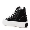 Refresh Women's High Top Canvas Sneakers  172475 - 3 of 3