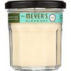 Mrs. Meyer's Clean Day Basil Soy Candle Jar - Case of 6/7.2 oz - 3 of 4