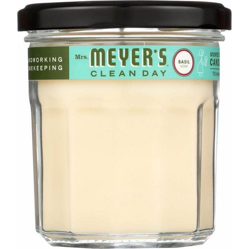 Mrs. Meyer's Clean Day Basil Soy Candle Jar - Case of 6/7.2 oz, 3 of 6