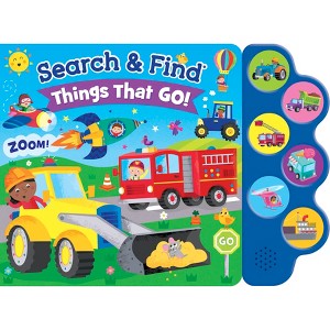 Search & Find: Things That Go (6-Button Sound Book) - by  Kidsbooks Publishing (Board Book) - 1 of 1