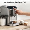 EUHOMY 20 Bar Fully Automatic Coffee and Espresso Machine with Milk Frother & Smart Touchscreen, Self-cleaning, Removable Water Reservoir, Silver - 4 of 4