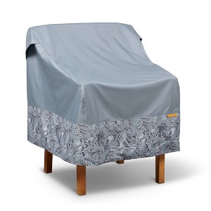 Vera Bradley Water-Resistant Patio Chair Cover 1pc Furniture Cover Gray - 1 of 4